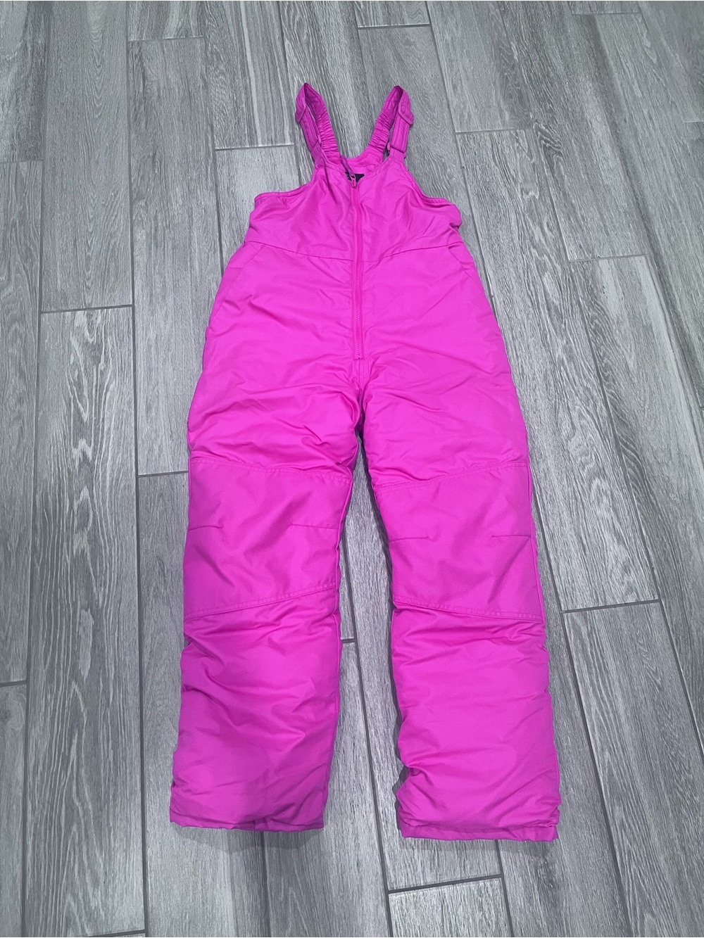 all in motion Bright Pink Kids Snow Overalls